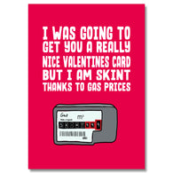 Gas Prices Skint Card